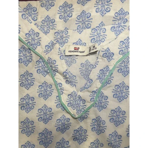 🐳 Vineyard Vines Girls' V-Neck Tunic – Size 10/12 - Picture 5 of 9